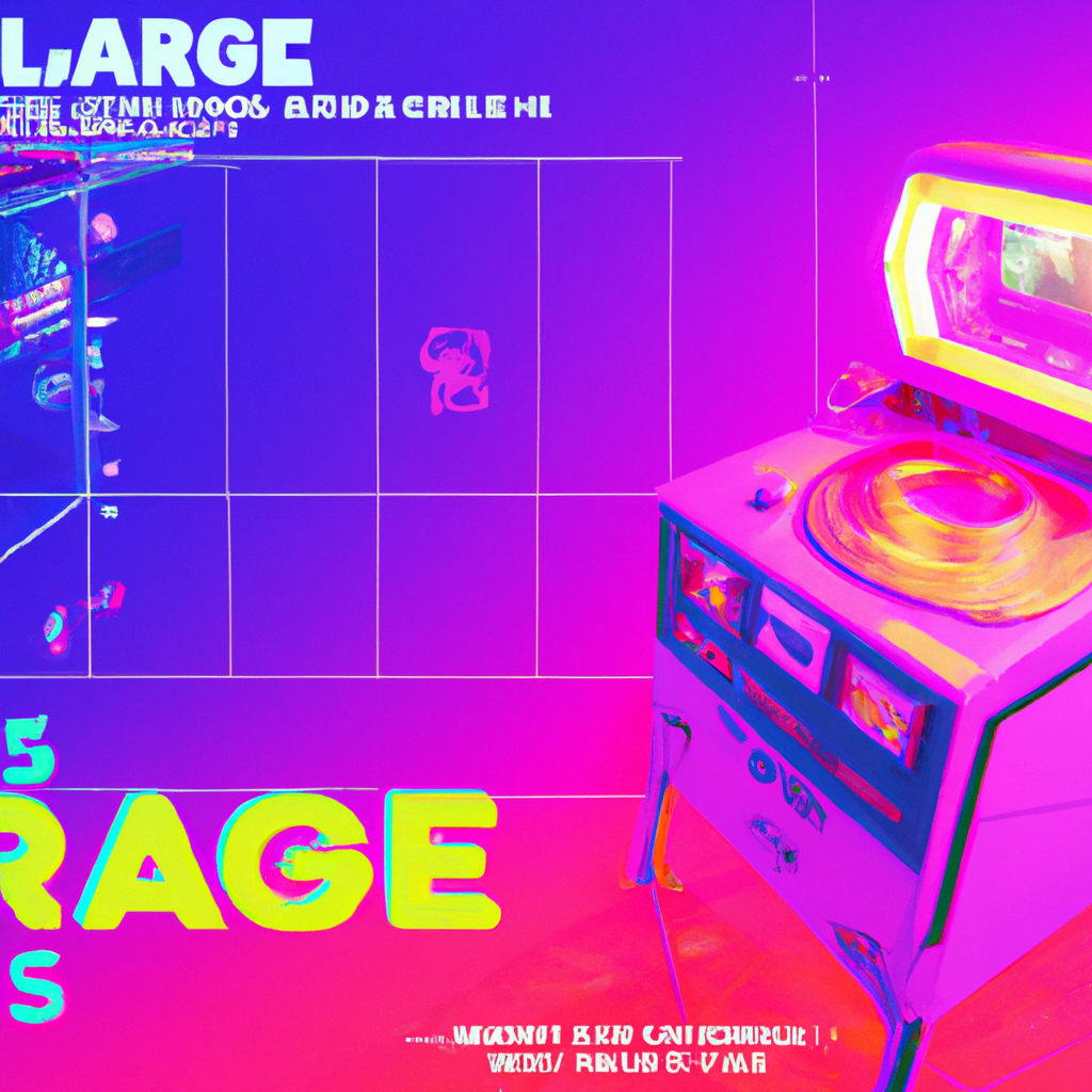 PulseArcade hero: neon arcade montage